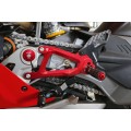 CNC Racing TROY BAYLISS LIMITED EDITION Adjustable Rearset for the Ducati Panigale V4 / S (2025+) CNC Racing TROY BAYLISS LIMITED EDITION Adjustable Rearset for the Ducati Panigale V4 / S (2025+)